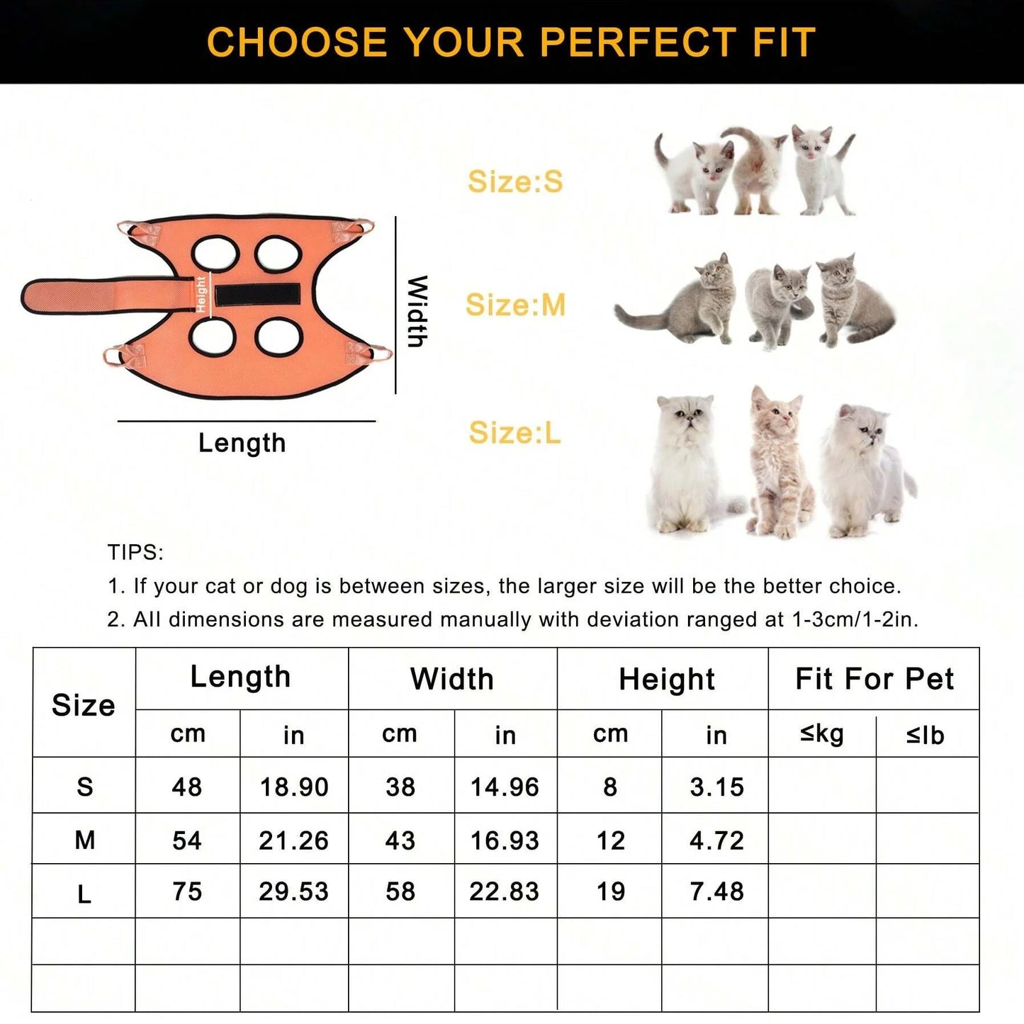 5-Piece Pet Grooming Hammock Set - Breathable Mesh Hanging Harness Sling for Dog & Cat Nail Trimming, Bathing, and Grooming, Includes Safety Straps & Carabiners